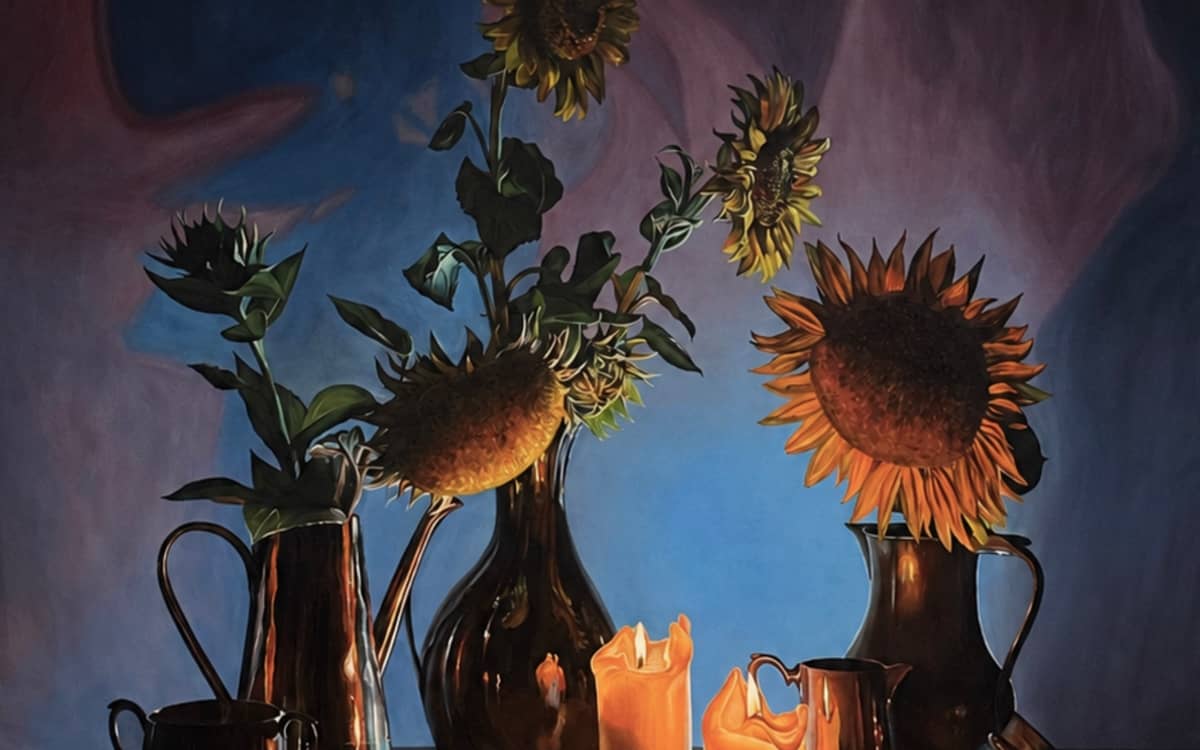 Illustration de l'événement : Théâtre des Fleurs : exposition de portraits de fleurs monumentaux dans le Marais