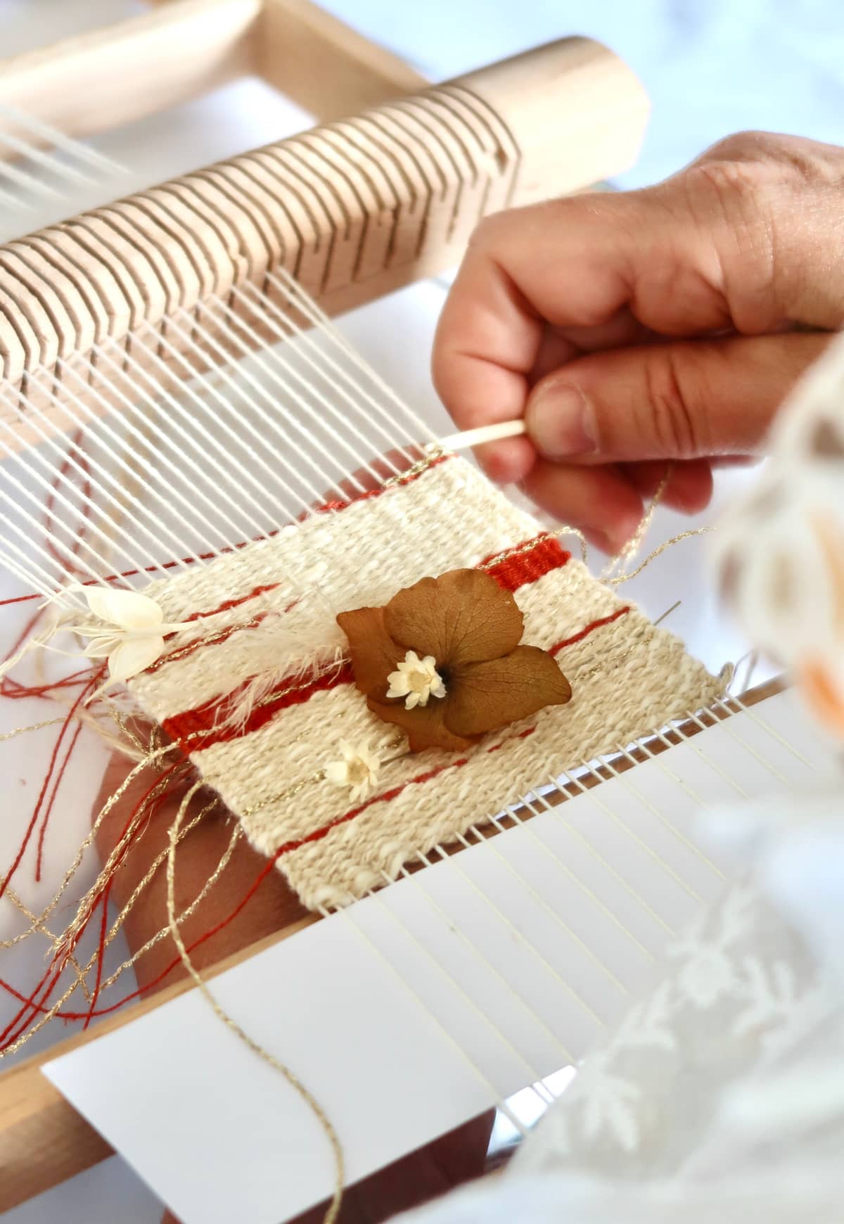 Illustration de l'événement : Atelier - Initiation au tissage végétal - Amandine Blanchet