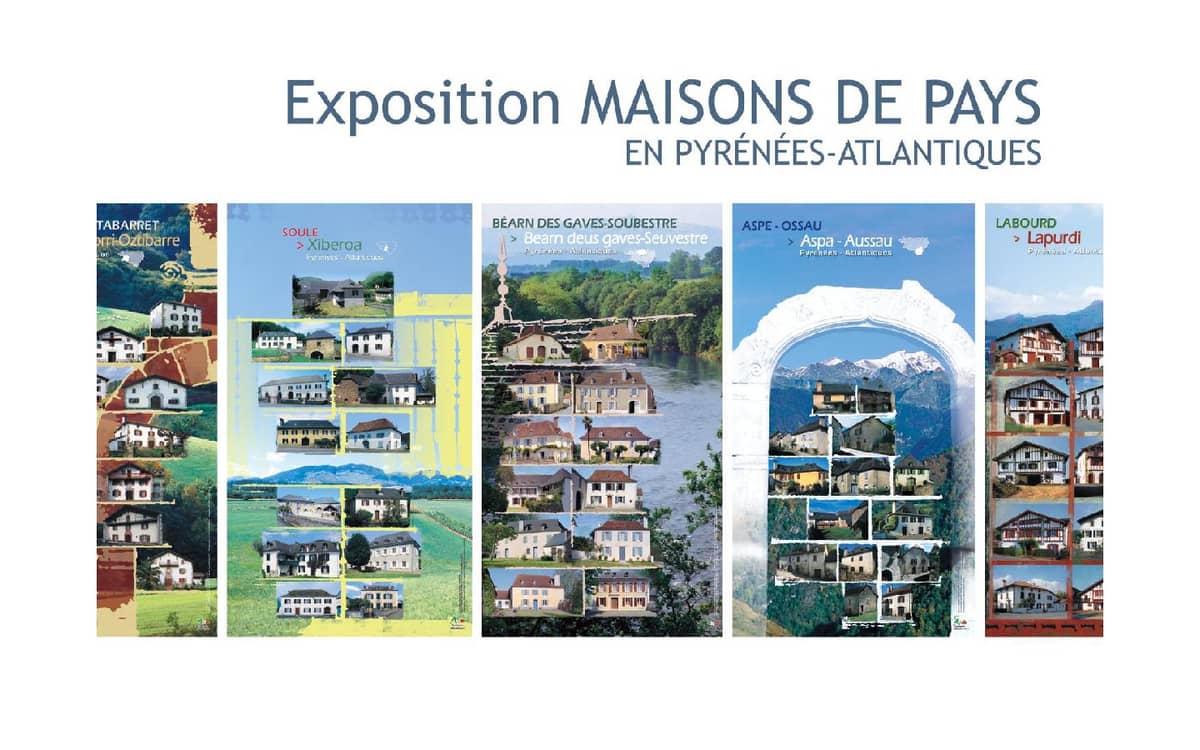 Illustration de l'événement : Expo : "Les maisons de Pays?: L’habitat traditionnel en Pyrénées"