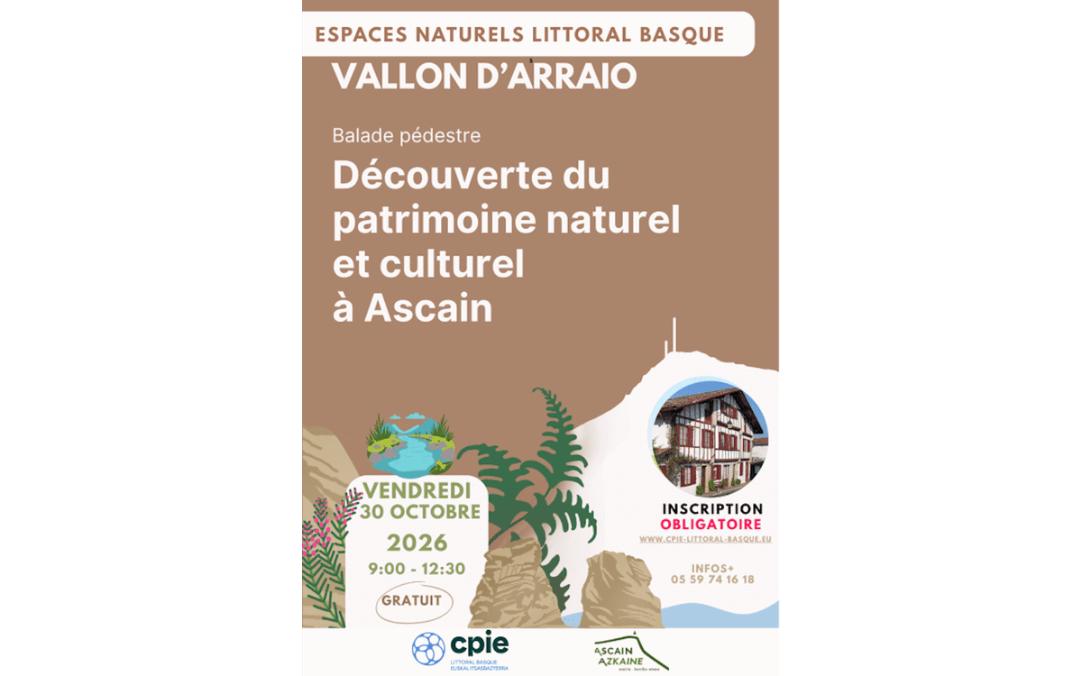 Illustration de l'événement : Balade : Le vallon d'Arraio, découverte du patrimoine naturel et culturel