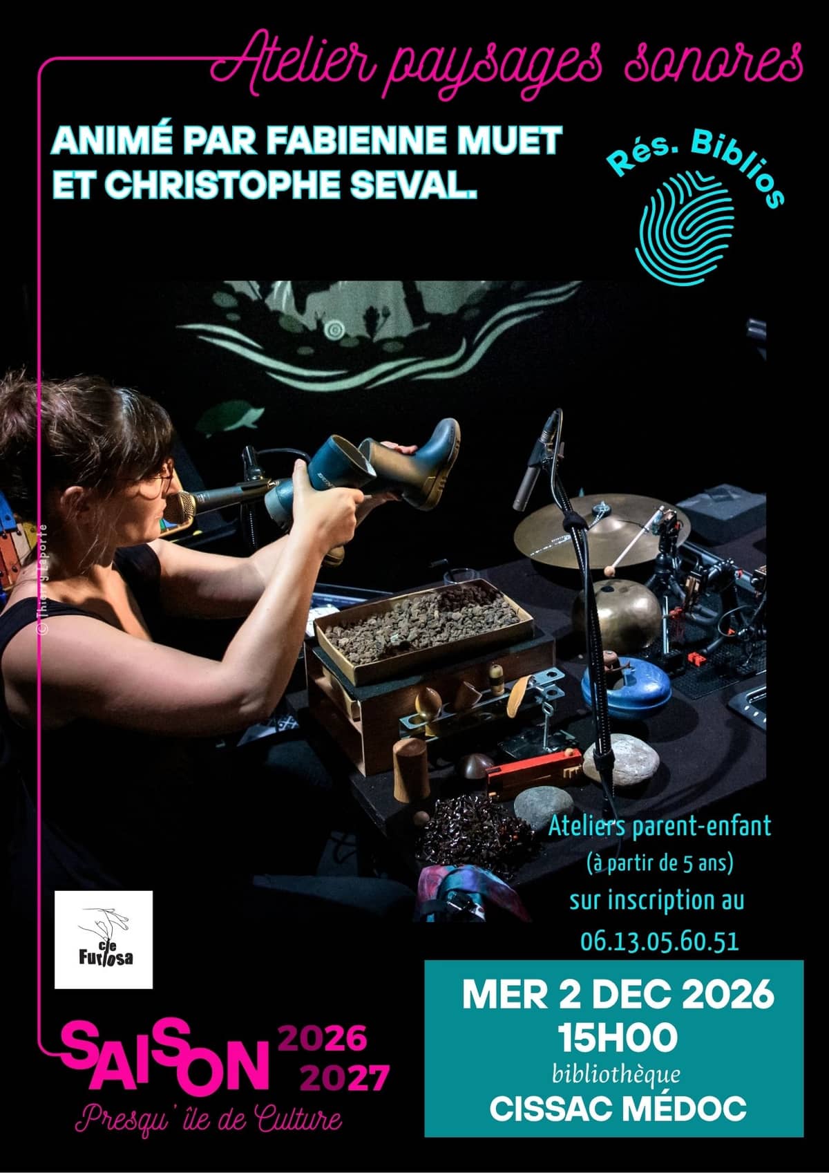 Illustration de l'événement : Atelier Paysages sonores