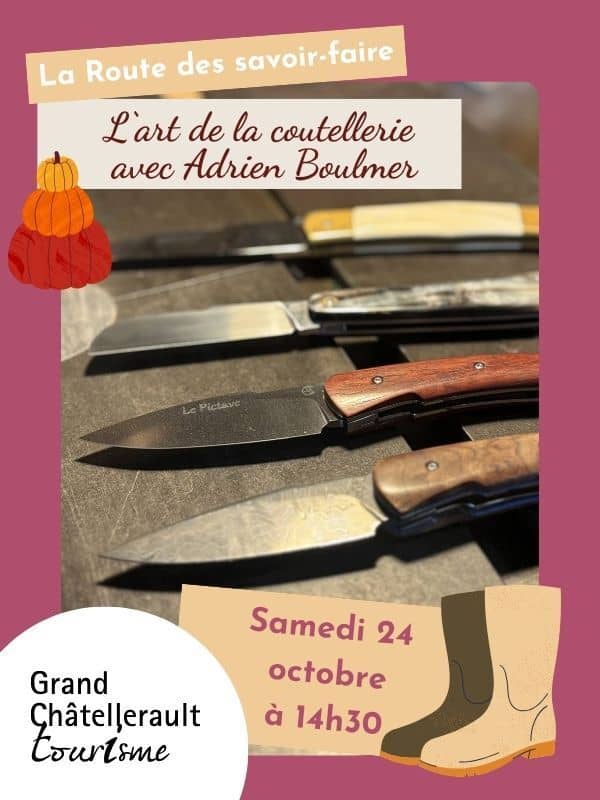 Illustration de l'événement : L'art de la coutellerie avec Adrien Boulmer