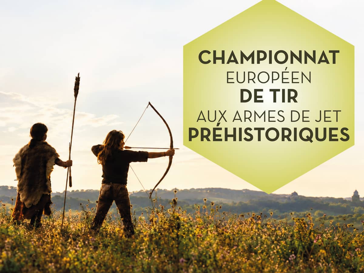 Illustration de l'événement : Championnat de tir aux armes de jet préhistoriques