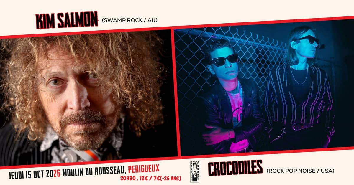 Illustration de l'événement : Some Produkt - Kim Salmon + Crocodiles