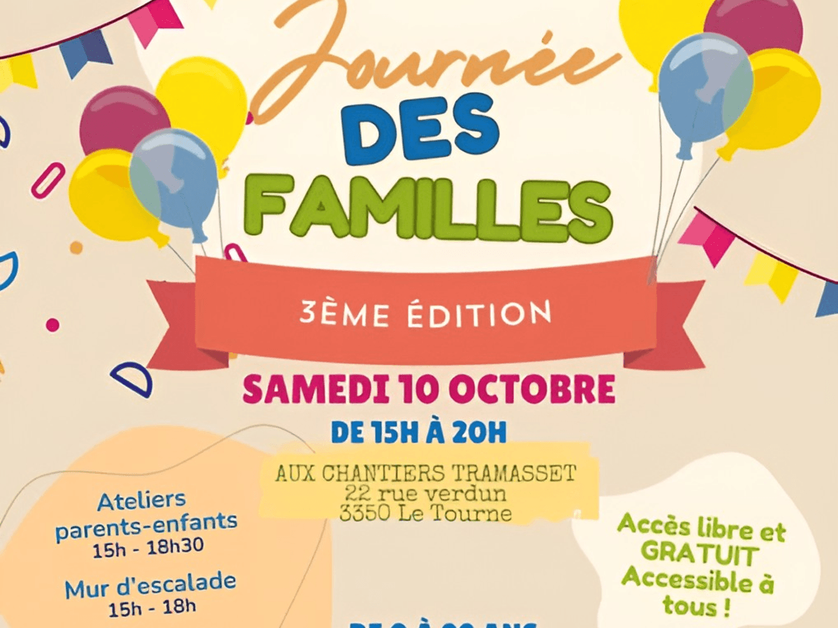 Illustration de l'événement : 3e édition journées des familles