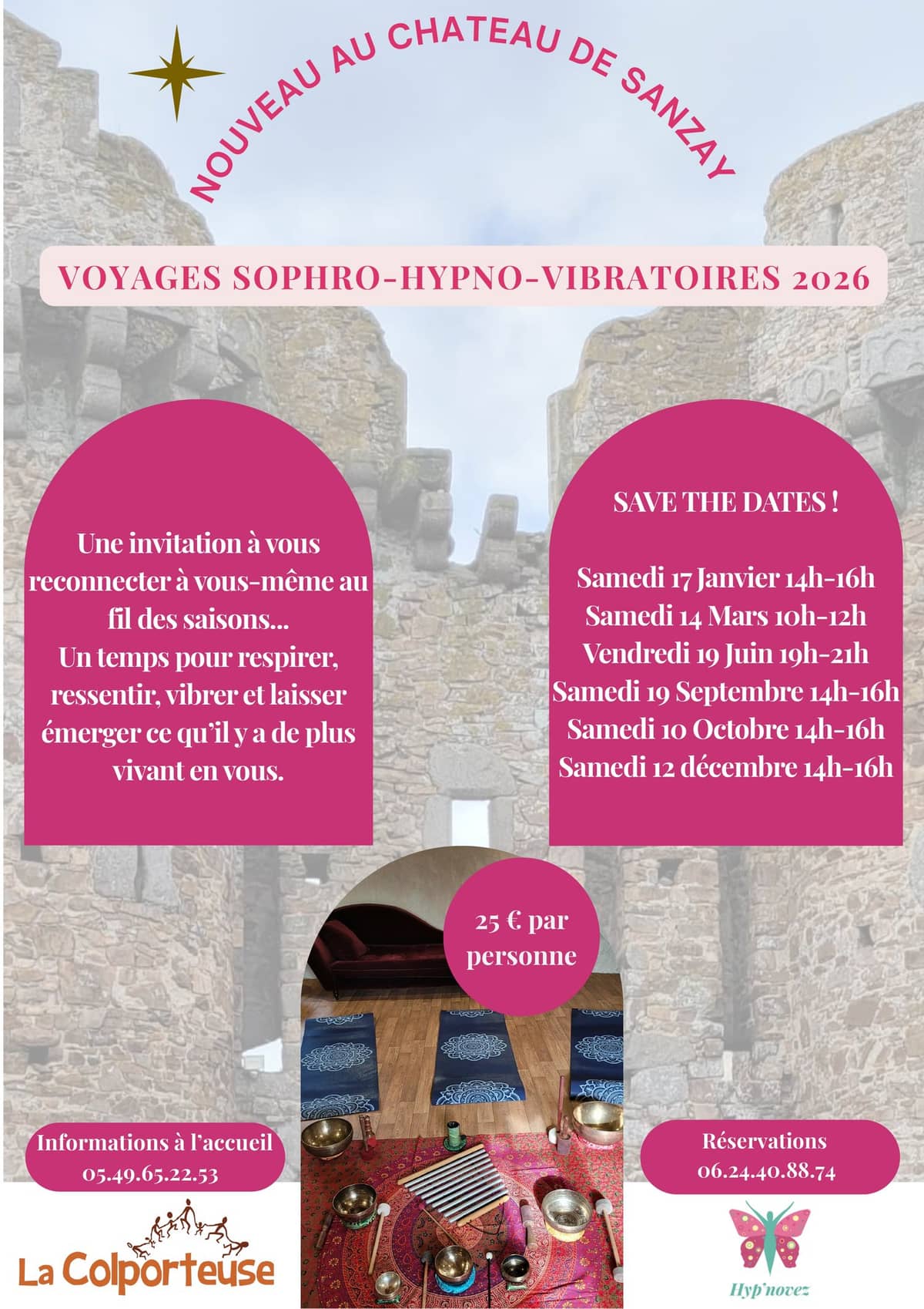 Illustration de l'événement : Voyage Sophro-Hypno-Vibratoire
