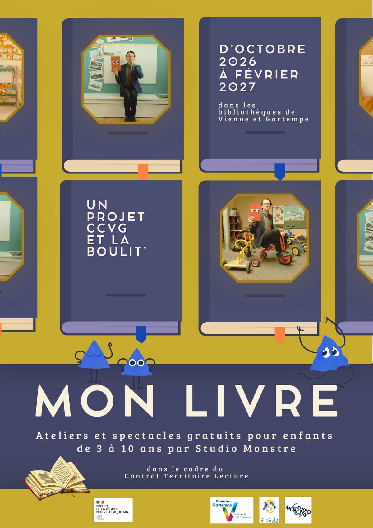 Illustration de l'événement : Atelier médiation "Mon Livre"