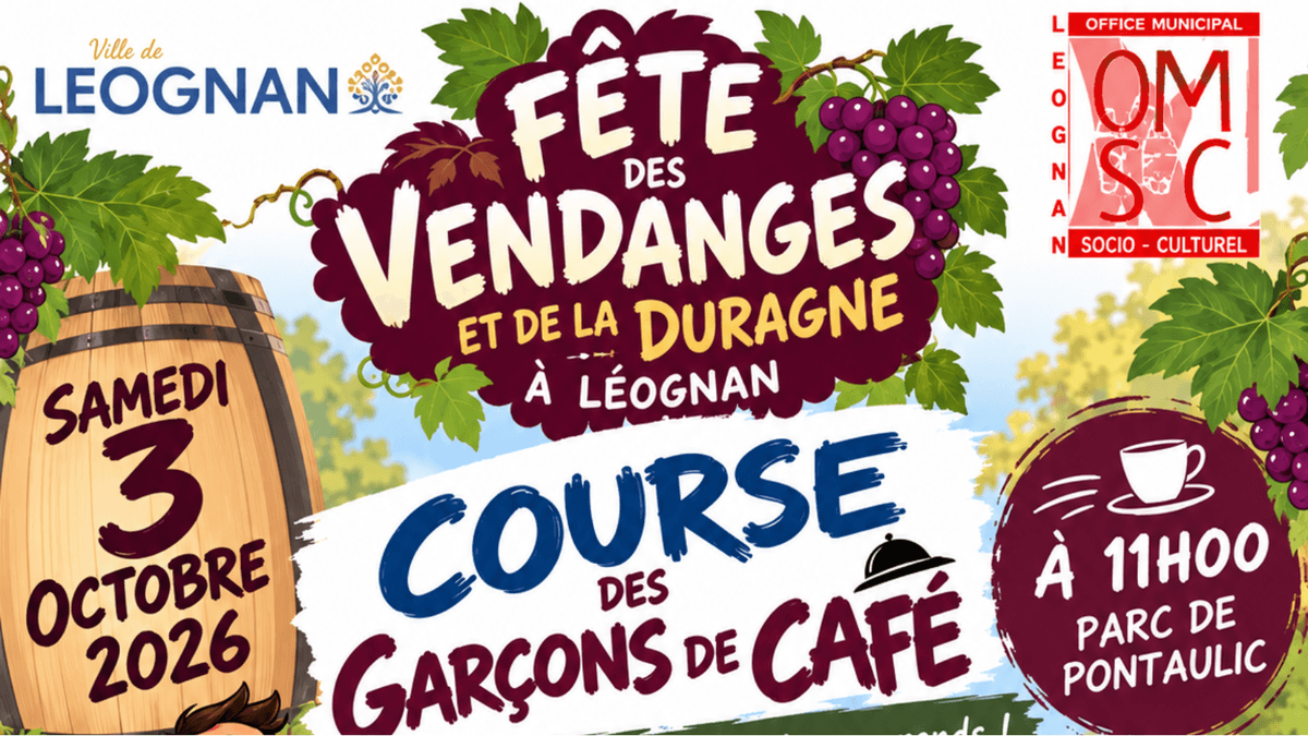 Illustration de l'événement : Course des garçons de café à Léognan