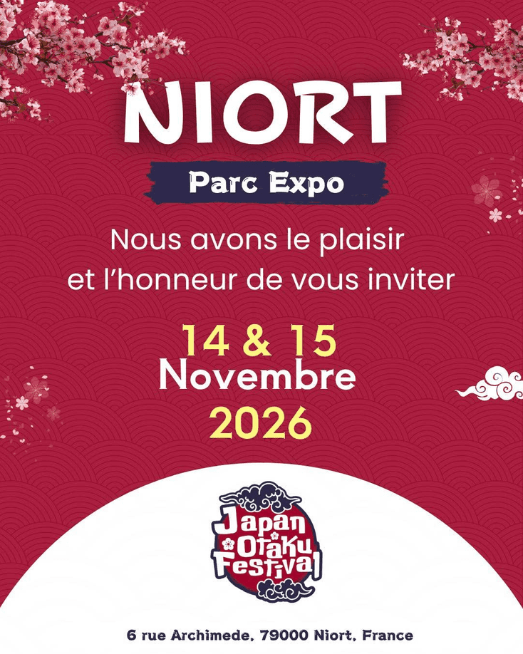Illustration de l'événement : Niort Jpan Otaku Festival à Niort