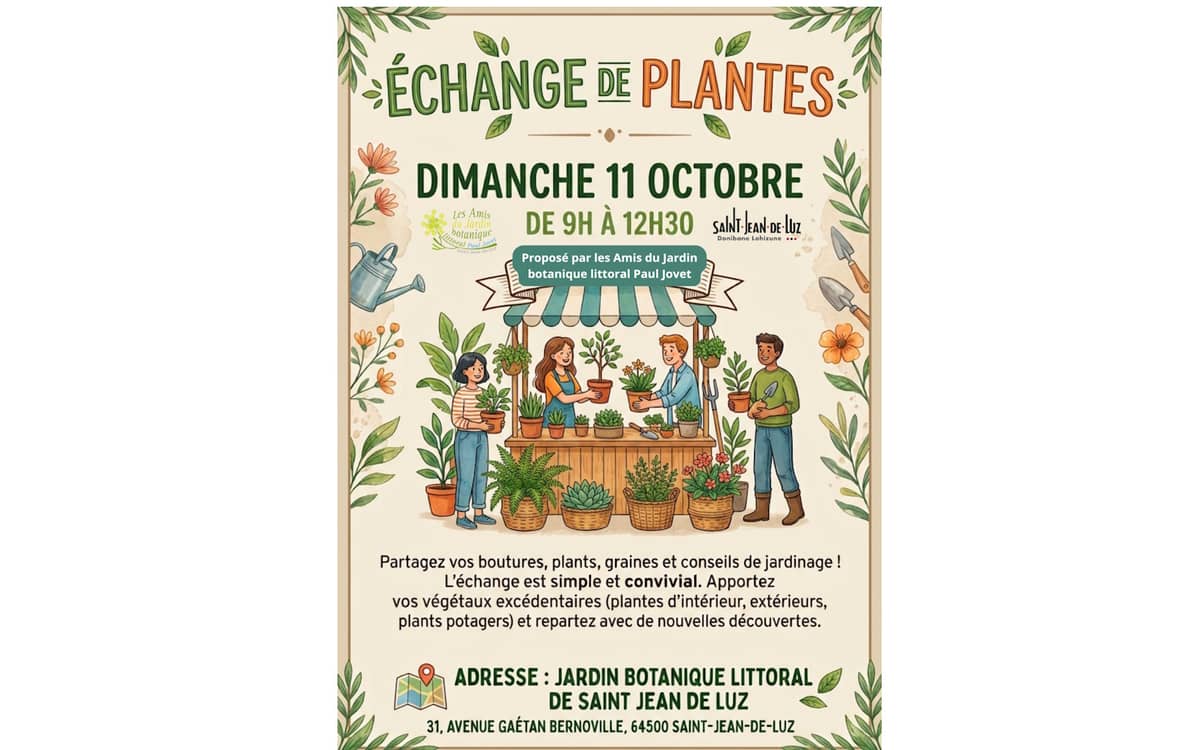 Illustration de l'événement : Echange de plantes