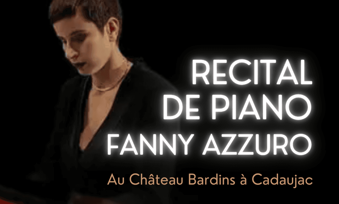 Illustration de l'événement : Concert-Dégustation - Récital de piano - Fanny AZZURO