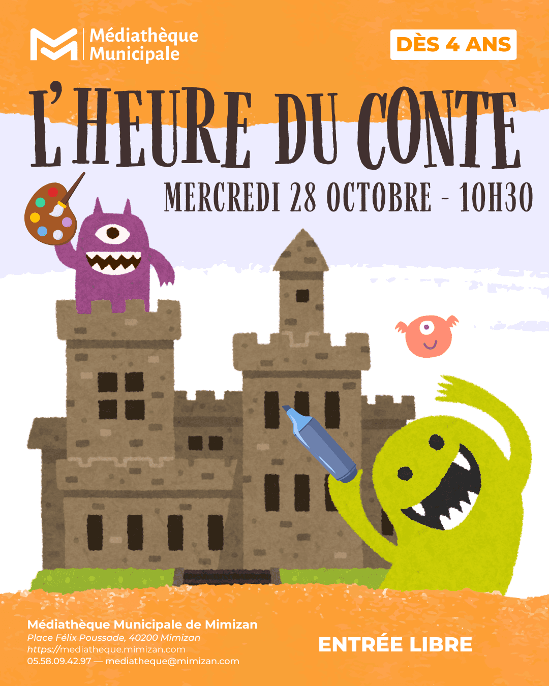 Illustration de l'événement : Heure du conte