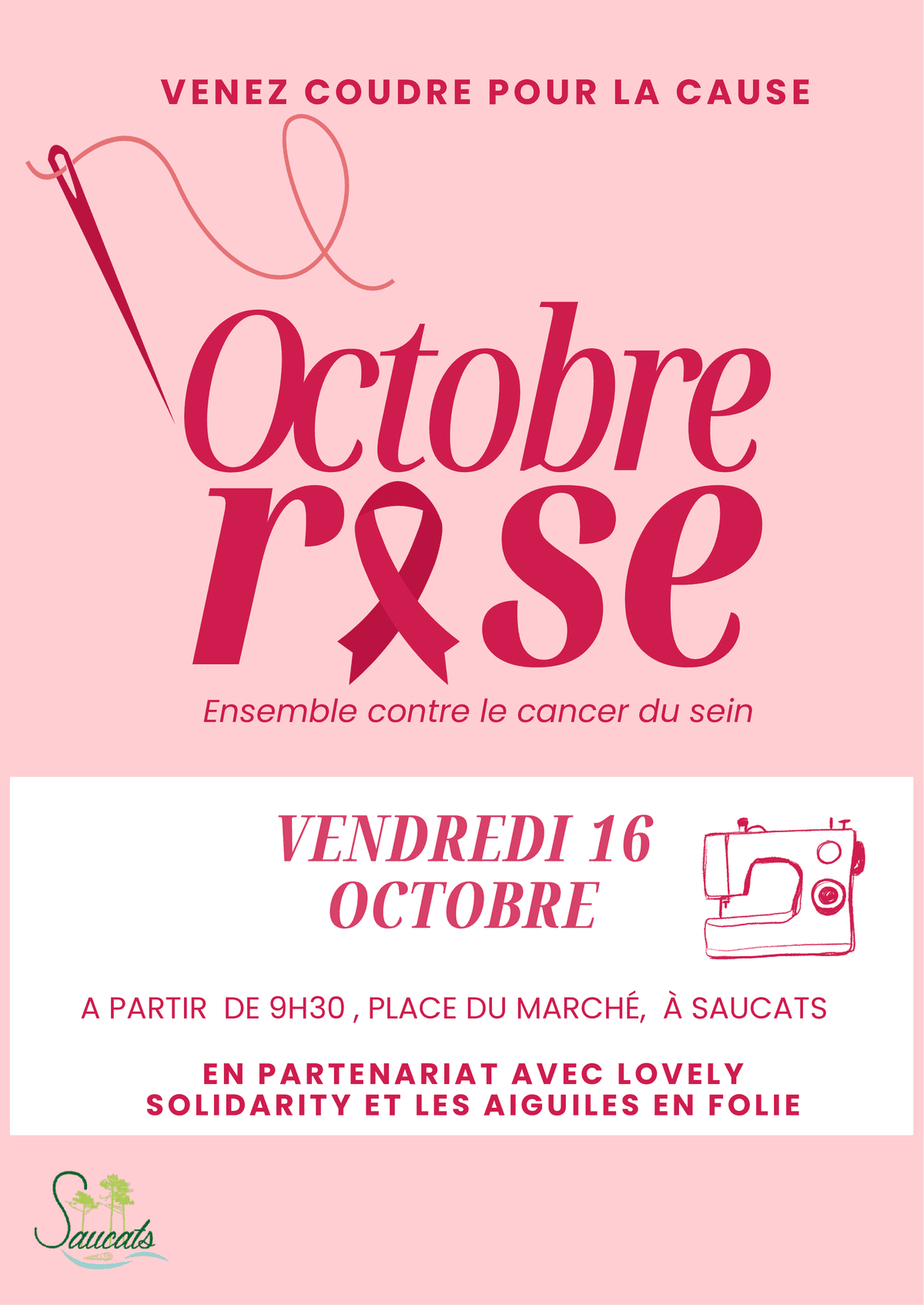 Illustration de l'événement : Atelier couture solidaire