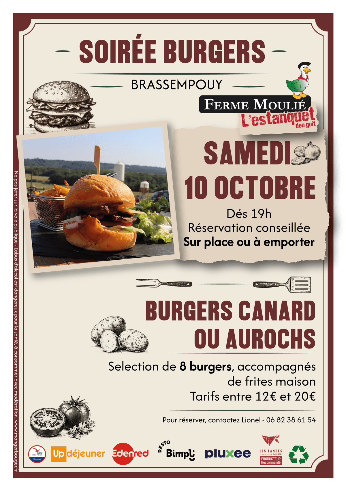 Illustration de l'événement : Soirée Burger