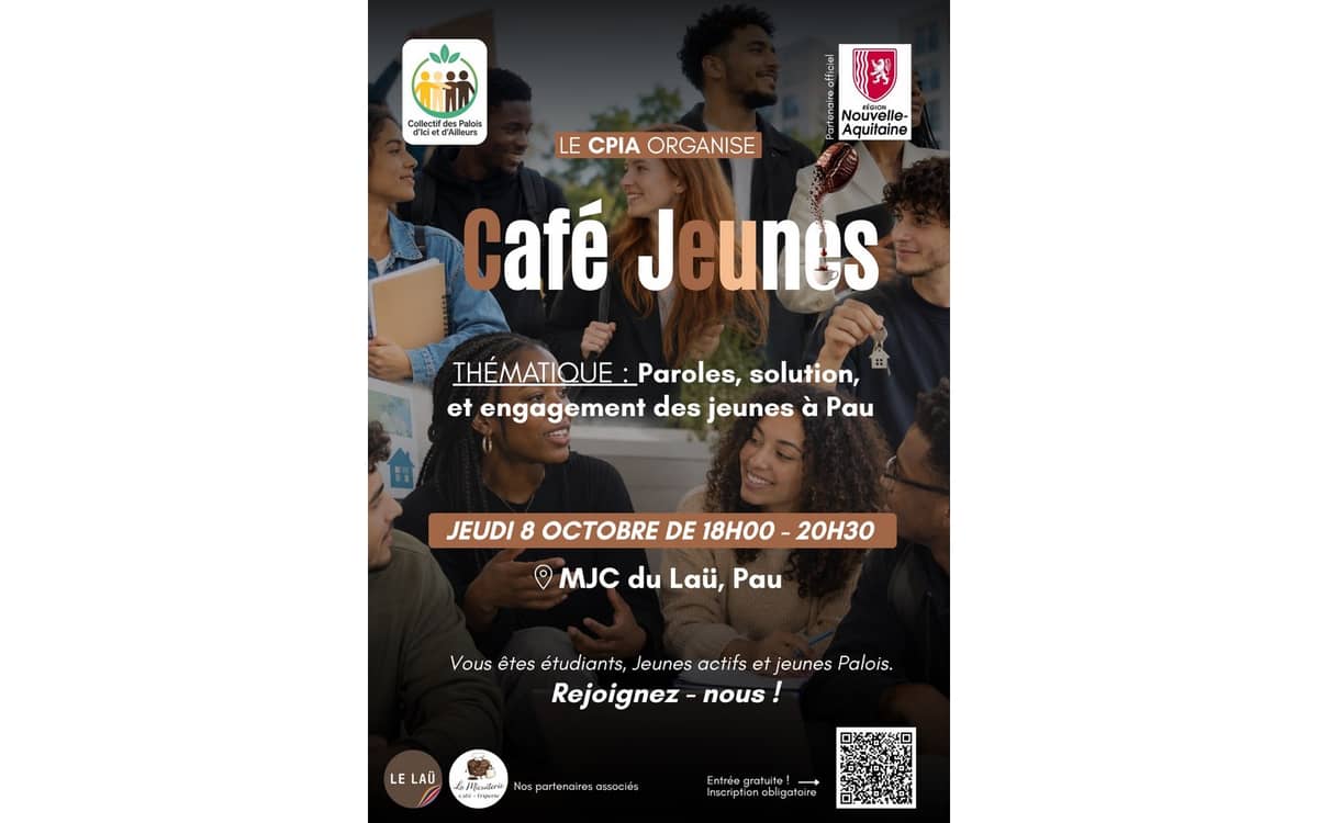 Illustration de l'événement : Café Jeunes 6 Paroles, solutions et engagement des jeunes