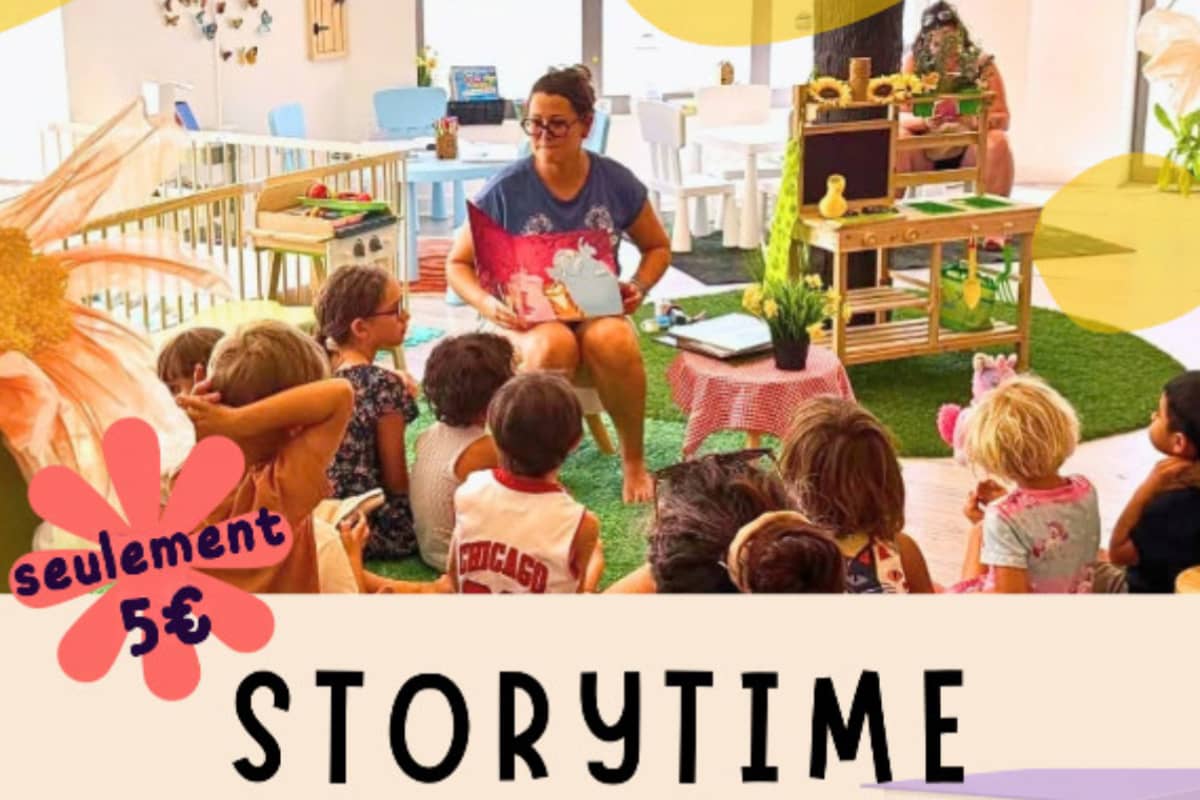Illustration de l'événement : Storytime - Lecture jeunesse