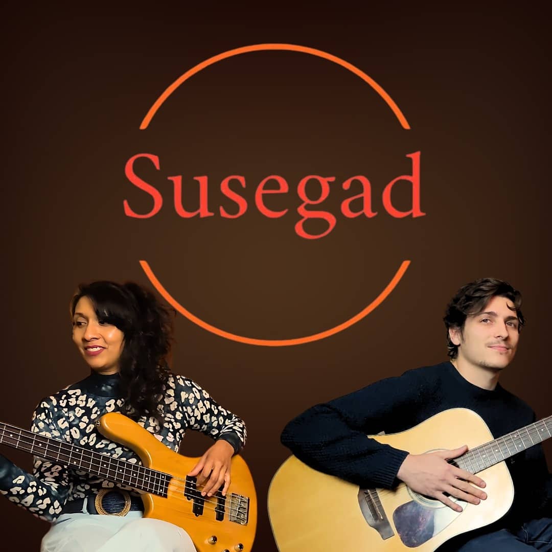 Illustration de l'événement : Dîner - Concert : Susegad (duo pop, rock, folk)
