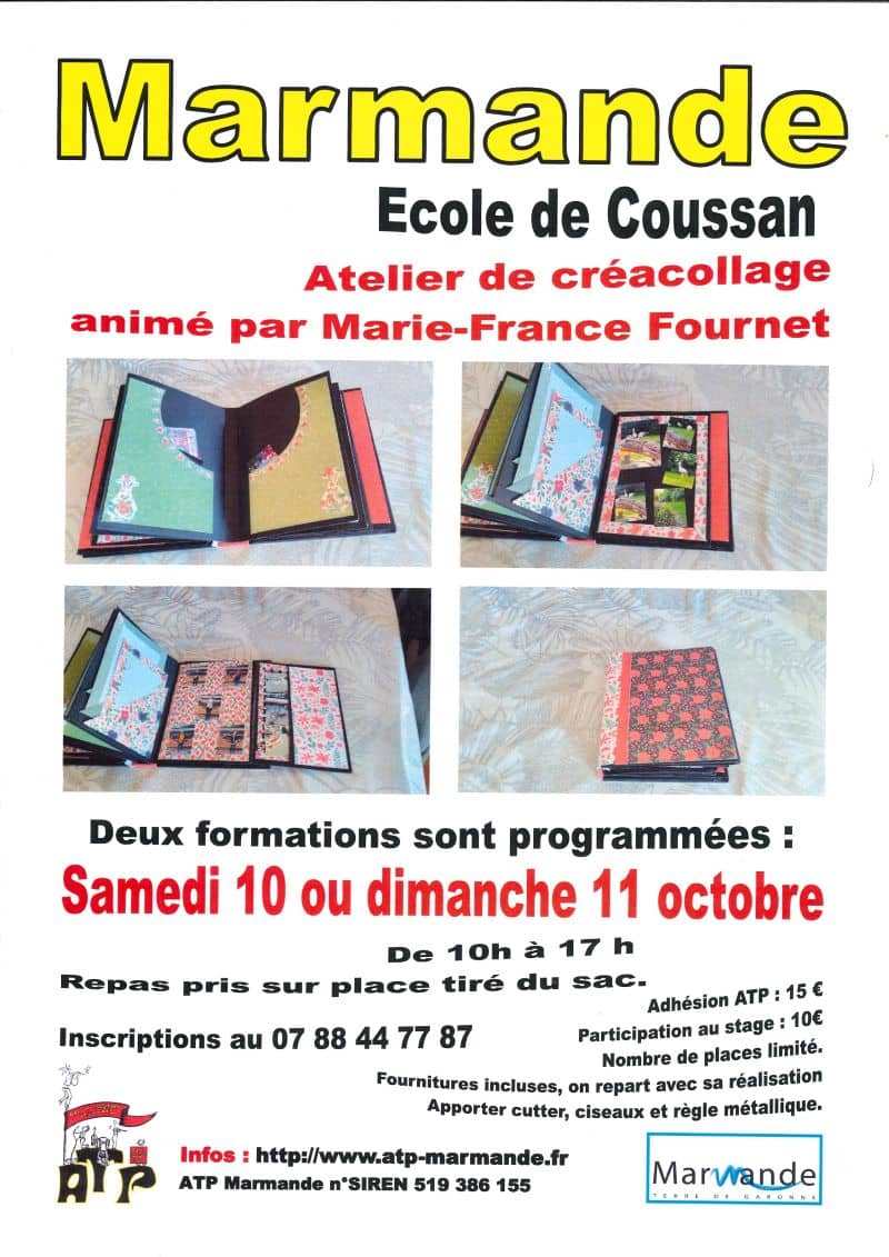 Illustration de l'événement : Atelier de créacollage