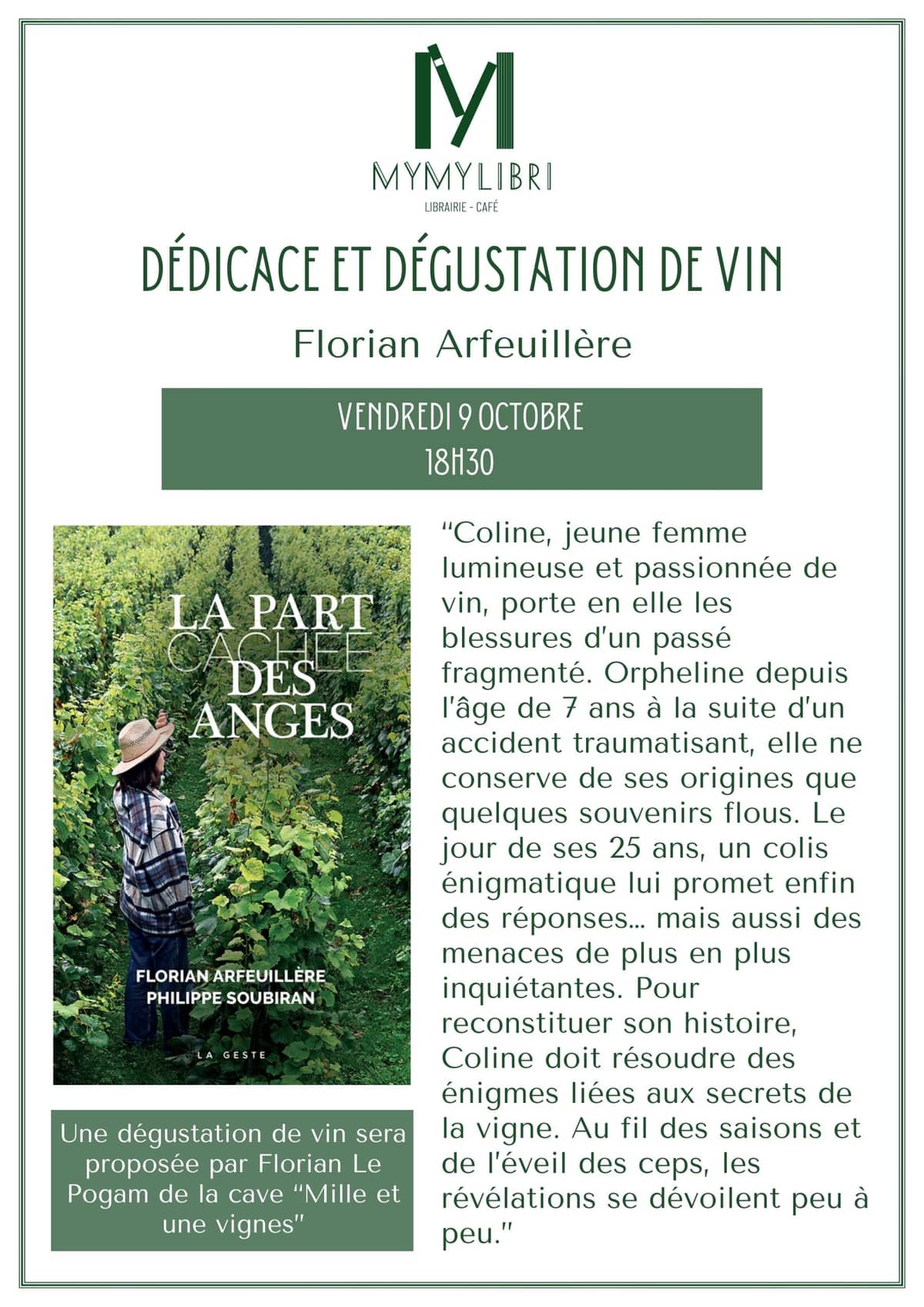 Illustration de l'événement : Rencontre avec Florian Arfeuillère