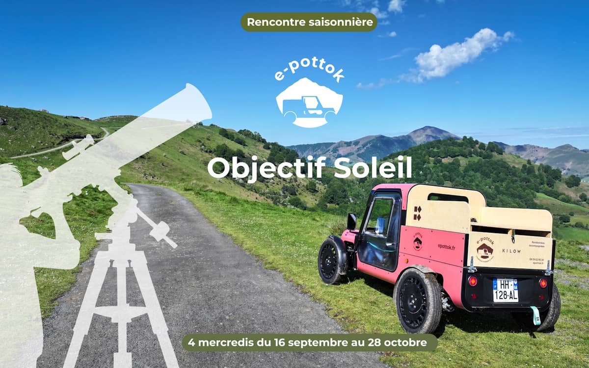Illustration de l'événement : Rando "observation du soleil" avec E-POTTOK et Astrobasque