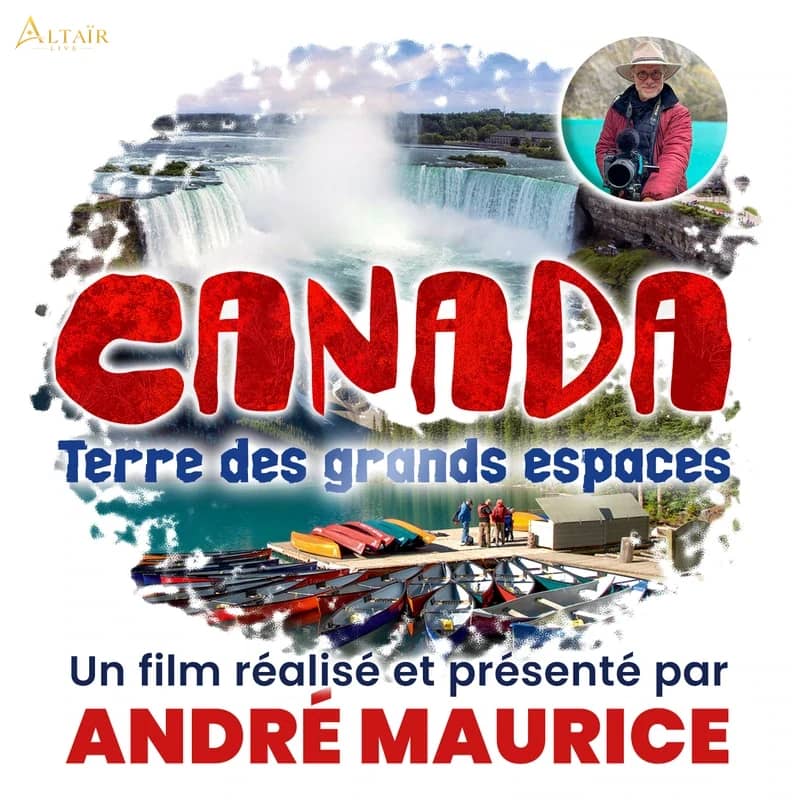 Illustration de l'événement : Ciné conférence exploration voyage : CANADA Terre de Grands Espaces