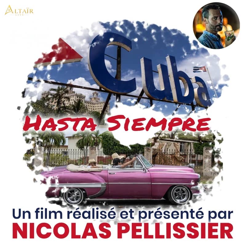 Illustration de l'événement : Ciné conférence exploration voyage : CUBA Hasta siempre