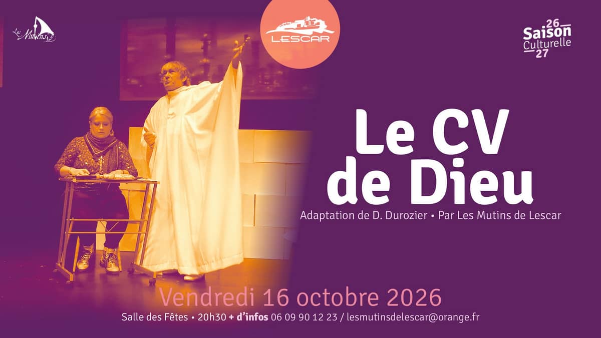 Illustration de l'événement : Théâtre: Le CV de Dieu