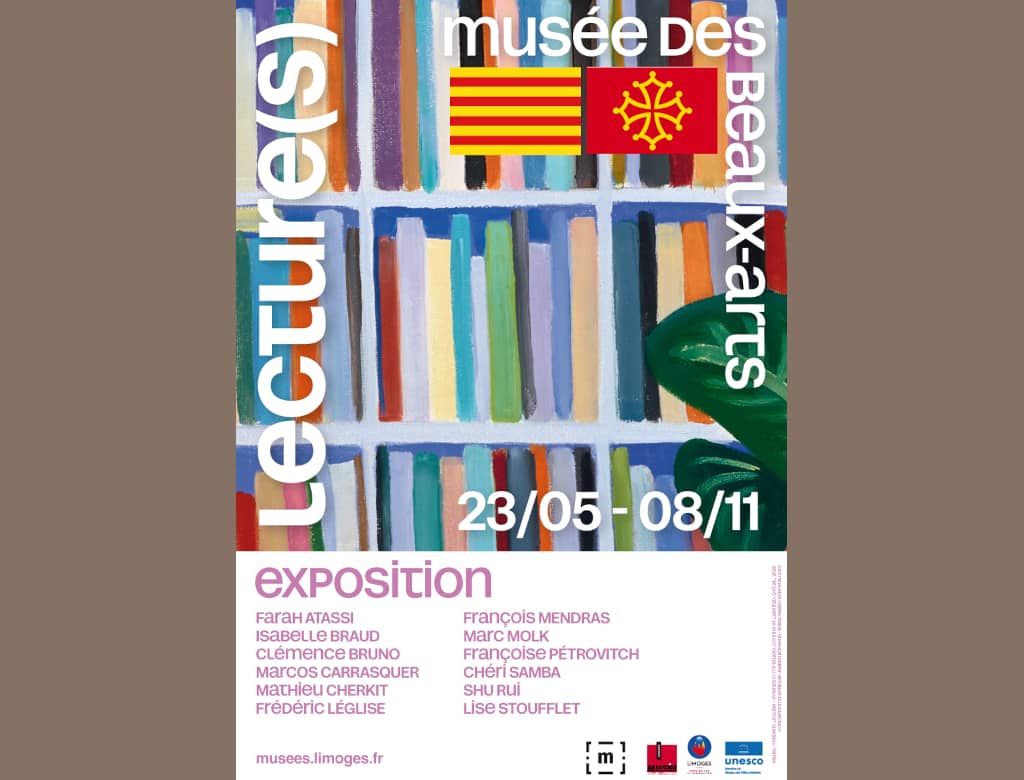 Illustration de l'événement : Visite à deux voix français-catalan-occitan de l’exposition Lecture(s) avec Maribel Nadal-Jové & Jan-Marc Simeonin