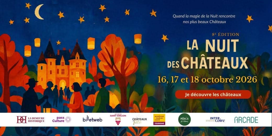 Illustration de l'événement : Nuit des Châteaux 2026 - Qui a volé la cassette de la Comtesse du Château de Fals ?