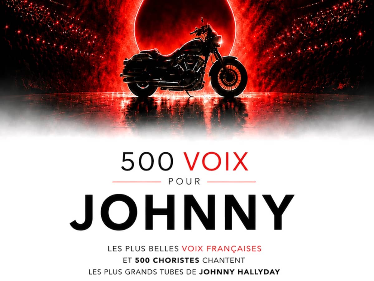 Illustration de l'événement : 500 VOIX POUR JOHNNY - 10 ANS APRÈS