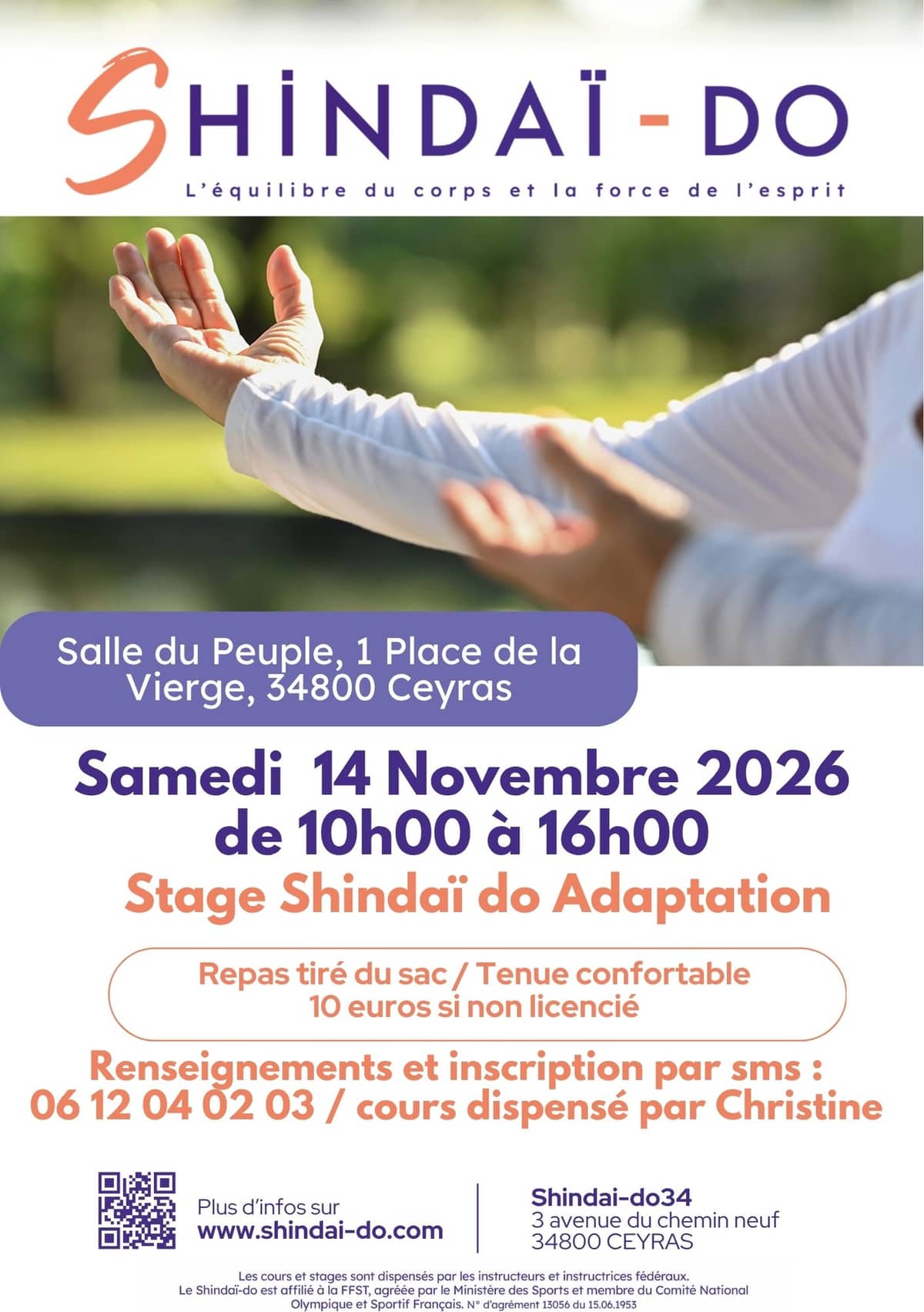 Illustration de l'événement : SHINDAÏ-DO ADAPTATION