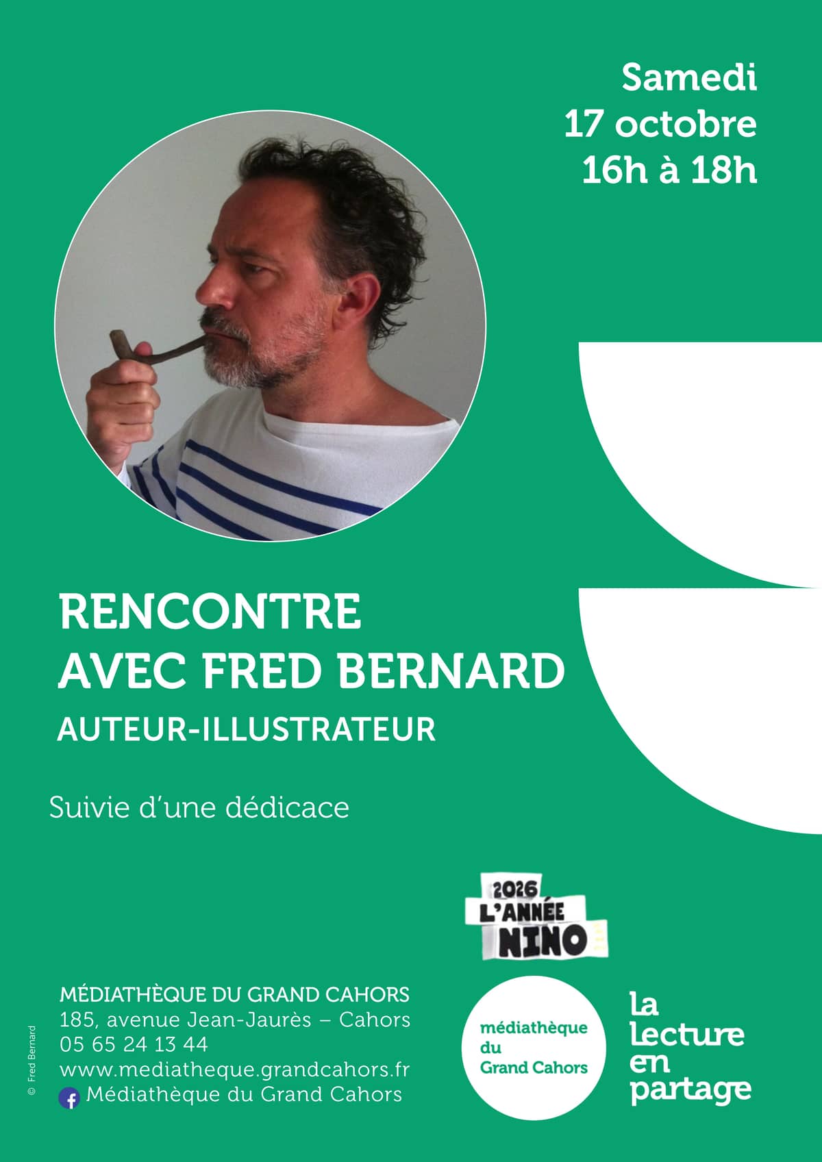 Illustration de l'événement : Rencontre avec l’auteur-illustrateur Fred Bernard