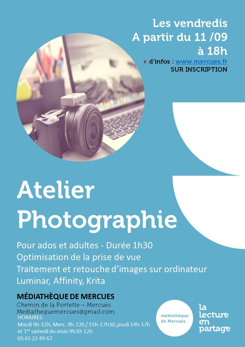 Illustration de l'événement : Atelier Photographie