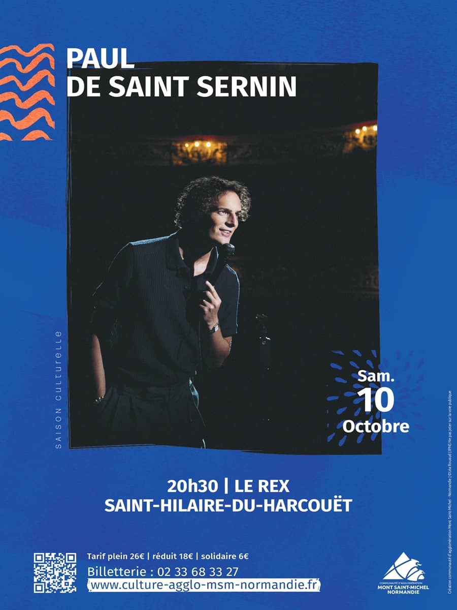 Illustration de l'événement : [COMPLET] Saison Culturelle > Spectacle - Humour "Paul de Saint Sernin"