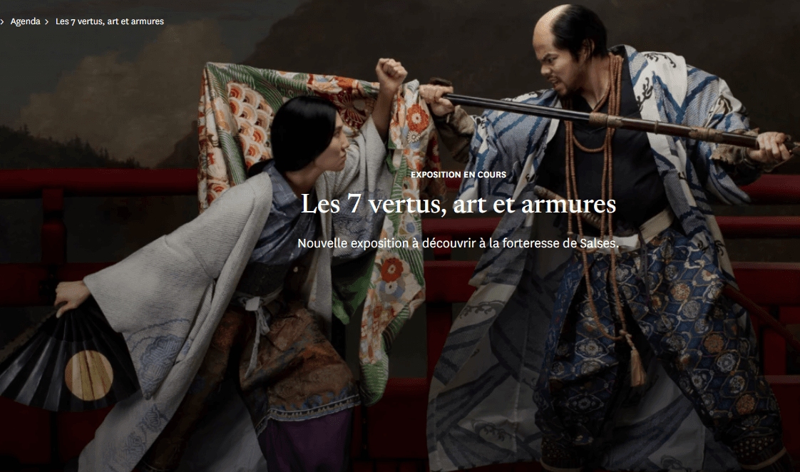 Illustration de l'événement : EXPOSITION "LES 7 VERTUS, ART ET ARMURES" A LA FORTERESSE DE SALSES