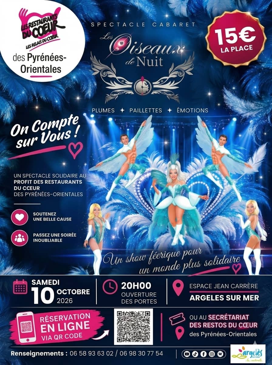 Illustration de l'événement : SPECTACLE LES OISEAUX DE NUIT