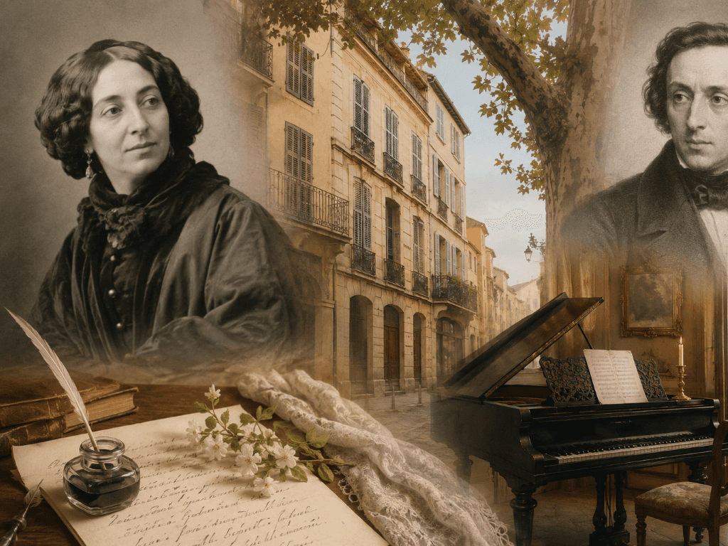 Illustration de l'événement : SAND ET CHOPIN, UN SOUFFLE ROMANTIQUE À PERPIGNAN
