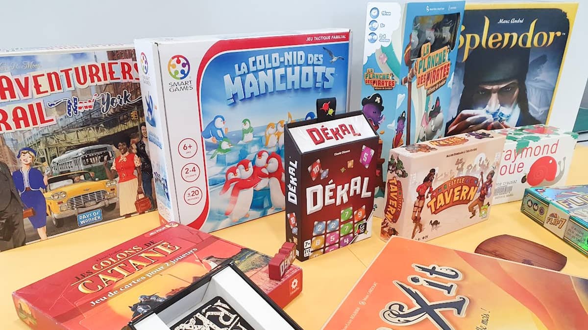 Illustration de l'événement : Jeux sur place : jeux de société