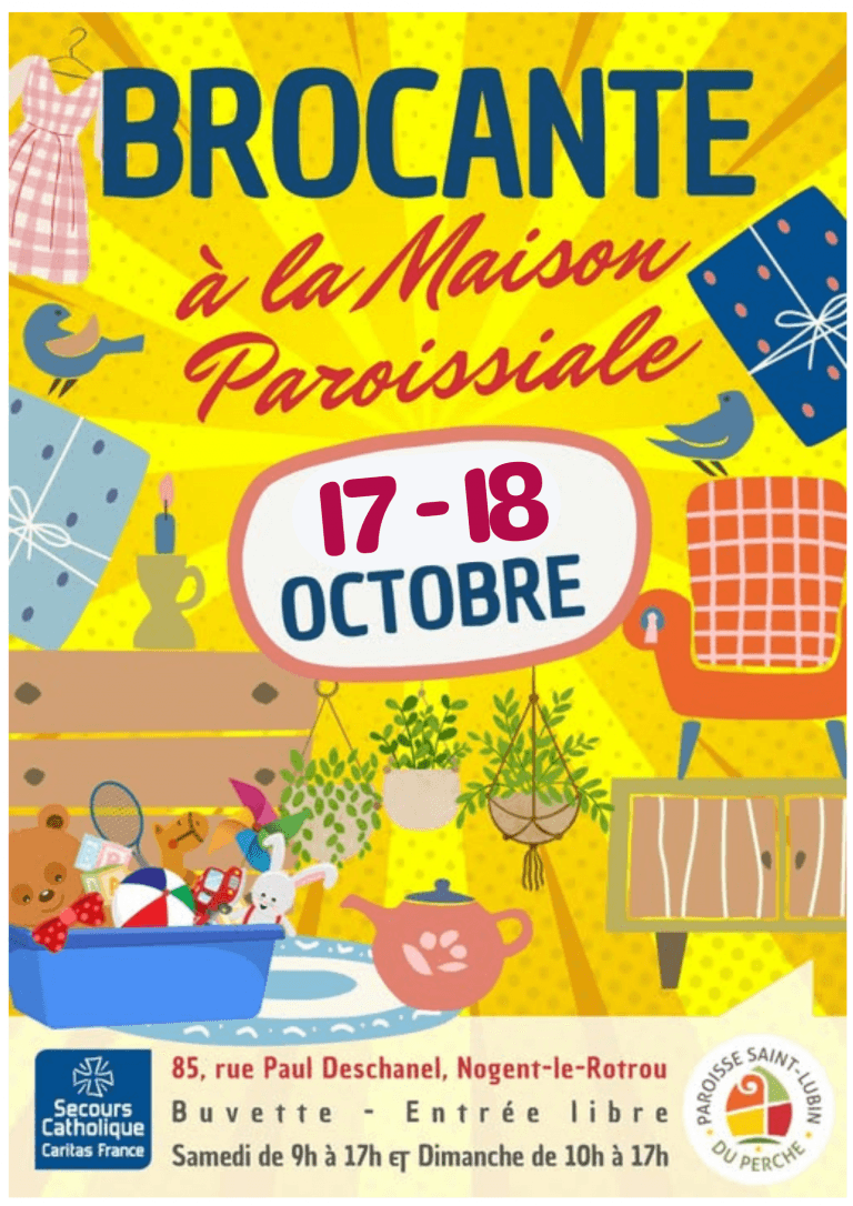 Illustration de l'événement : Brocante de la maison paroissiale