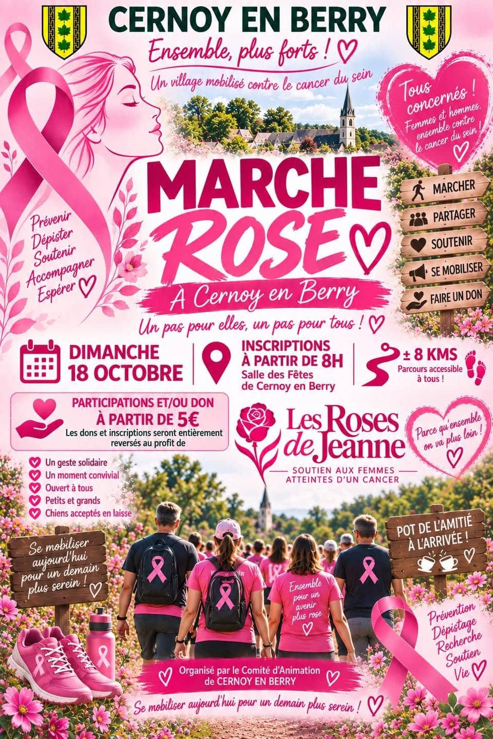 Illustration de l'événement : Marche d'Octobre rose