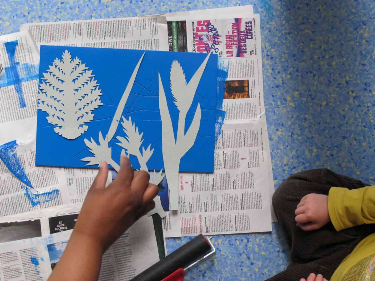 Illustration de l'événement : Atelier d'imprimerie pour les tout-petits