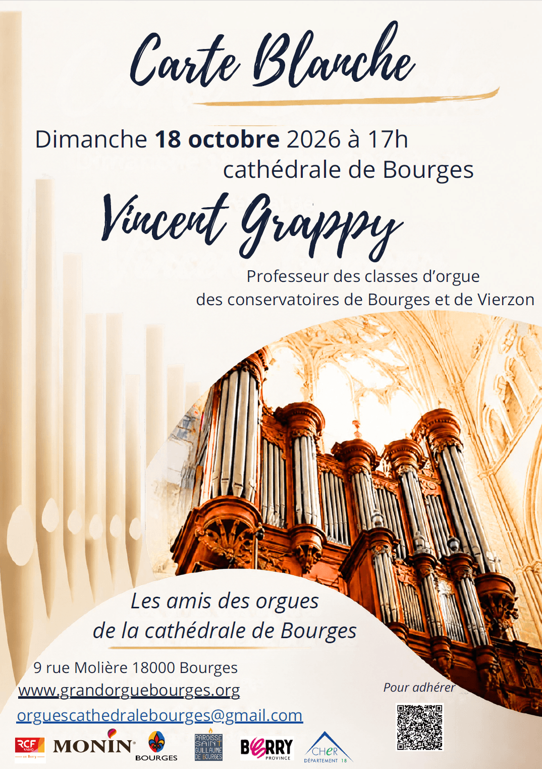 Illustration de l'événement : Concert d'Orgue à la Cathédrale