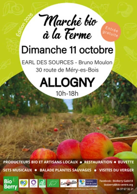 Illustration de l'événement : Marché Bio à la Ferme
