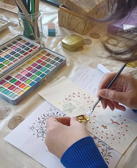 Illustration de l'événement : Atelier-école à l'AMI : Enluminures