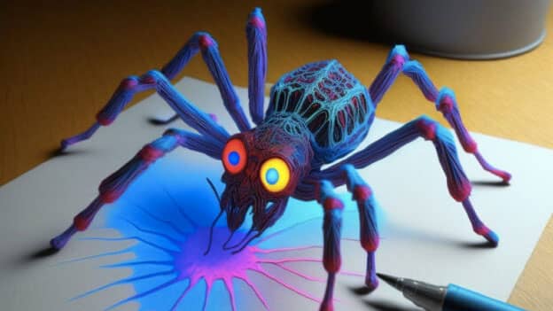 Illustration de l'événement : Les ateliers de la médiatech : Insecte lumineux en 3D – À partir de 8 ans