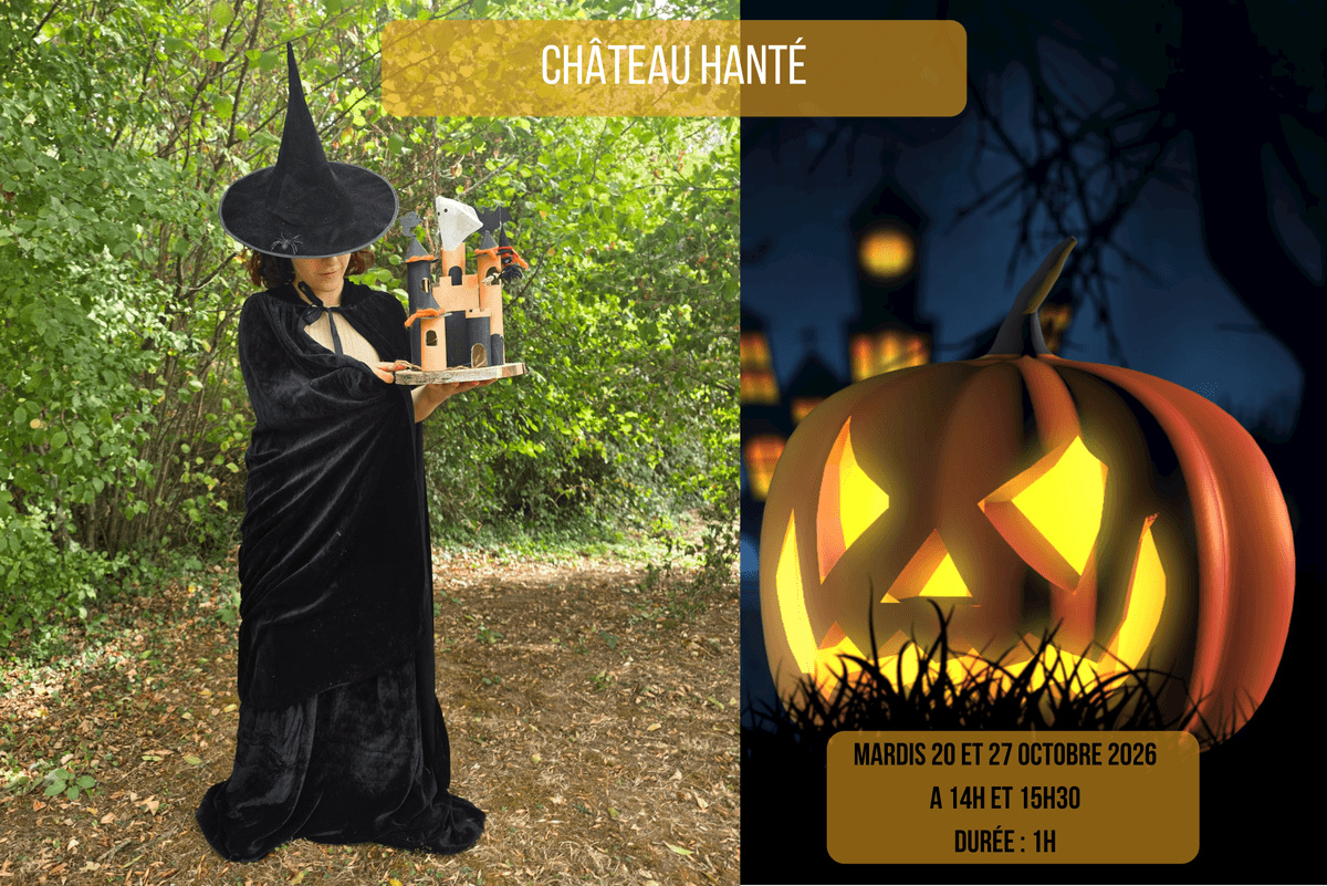 Illustration de l'événement : Atelier créatif : le château hanté