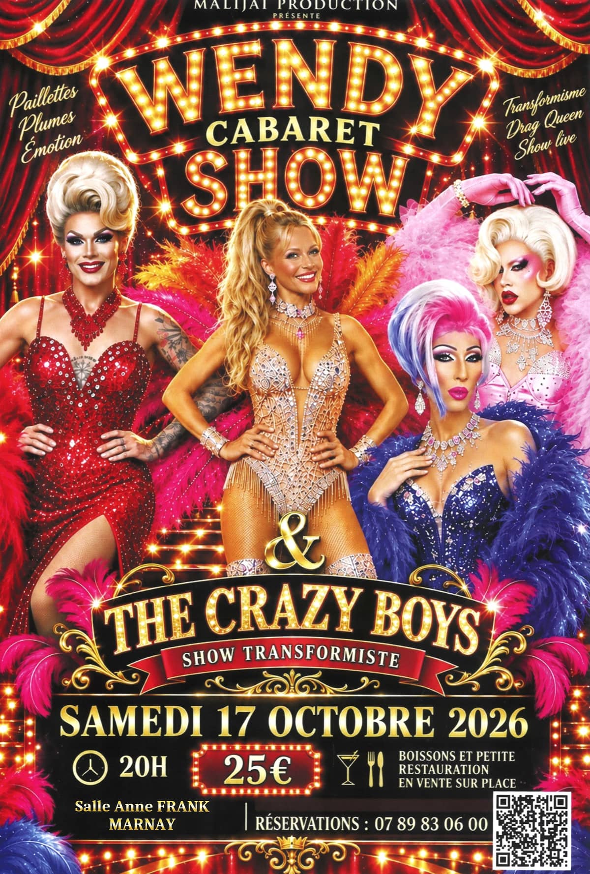 Illustration de l'événement : Spectacle : Wendy Cabaret Show