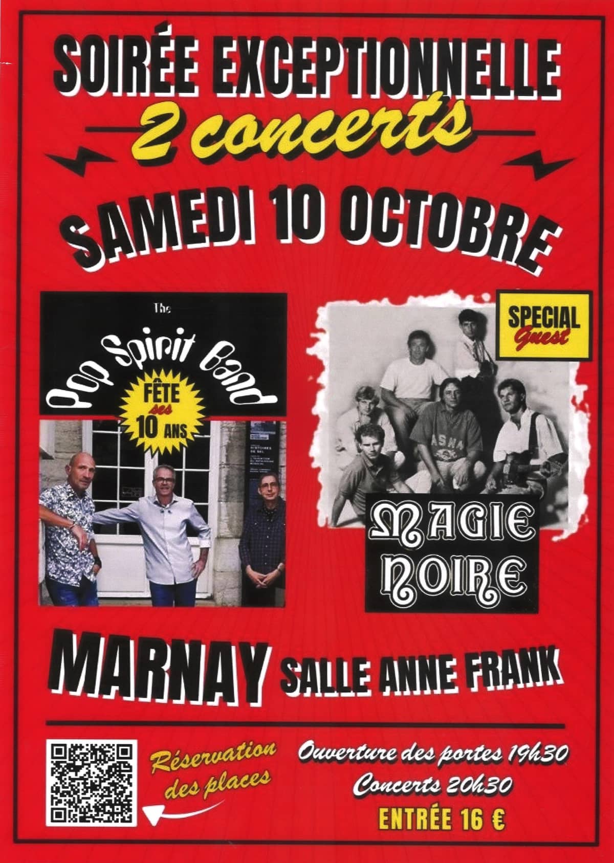 Illustration de l'événement : Concert : The Pop Spirit Band