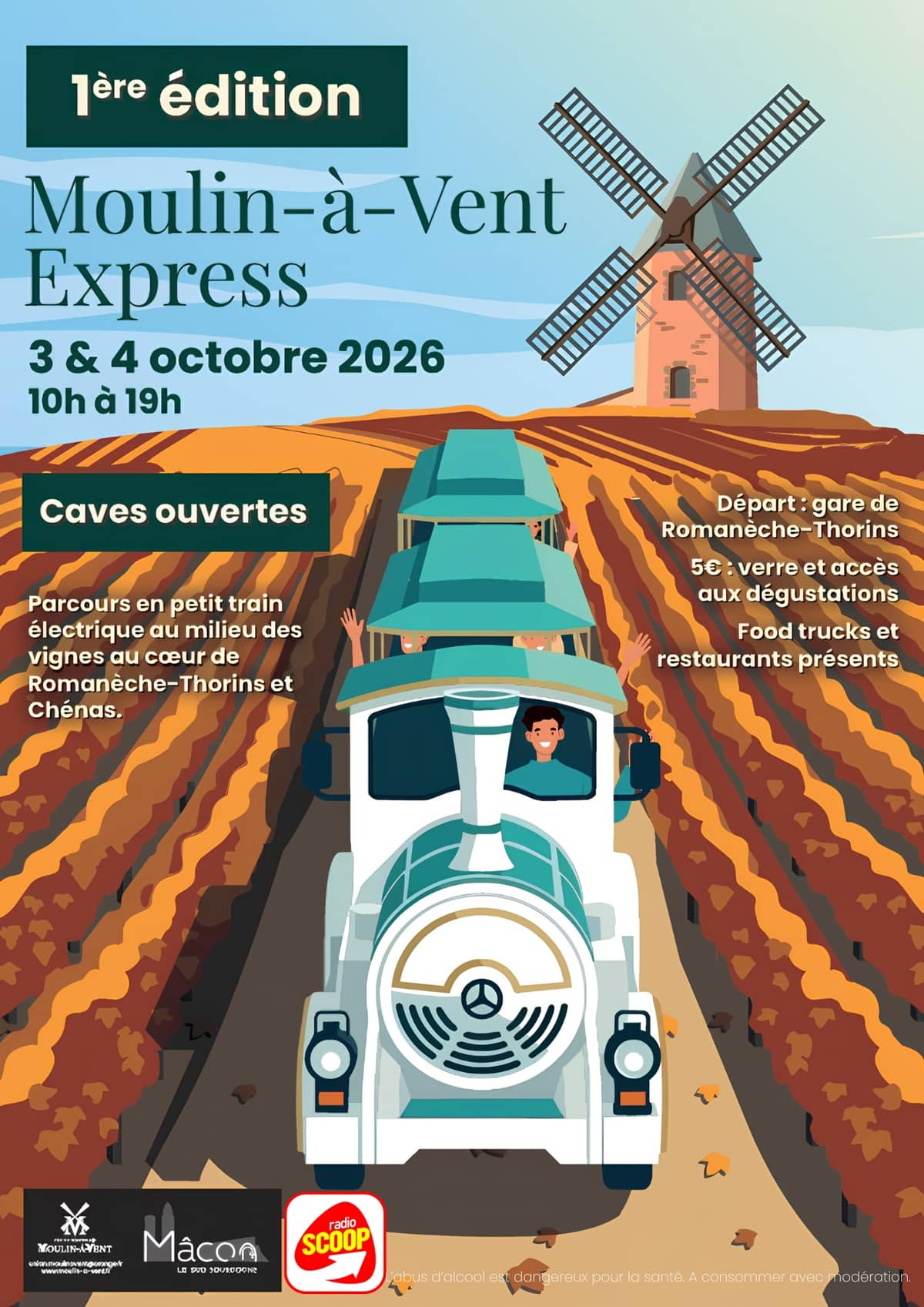 Illustration de l'événement : Moulin-à-Vent Express