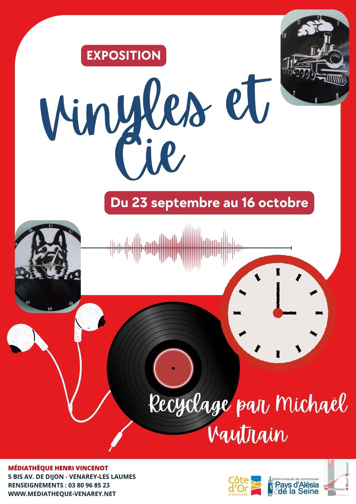 Illustration de l'événement : Exposition Vinyles et Cie